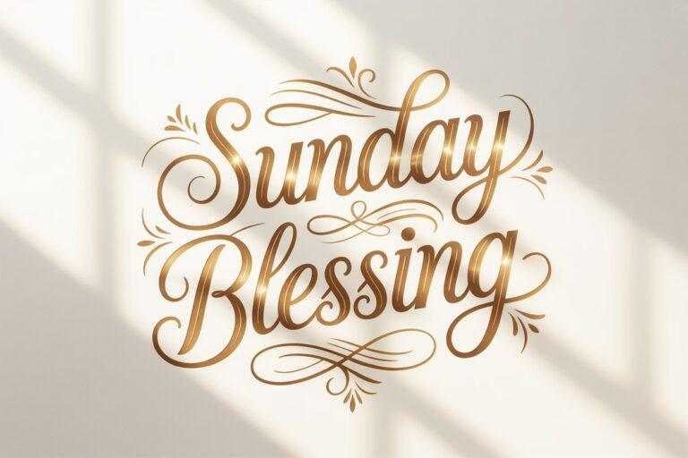 Sunday Blessings