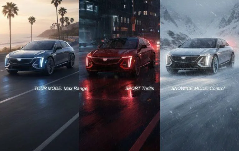 Do Driving Modes in Cadillac LYRIQ