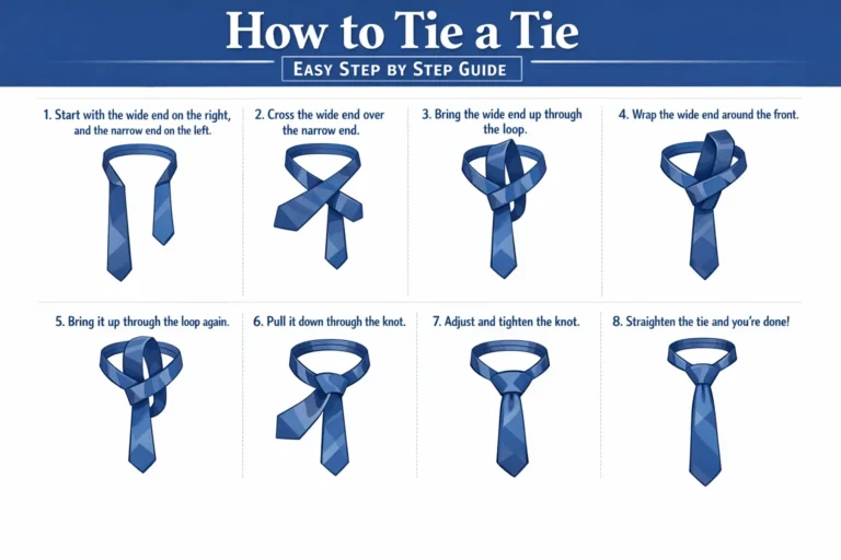 how to tie a tie
