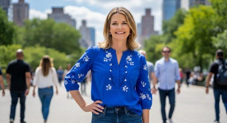 Savannah Guthrie 90s Bob Haircut