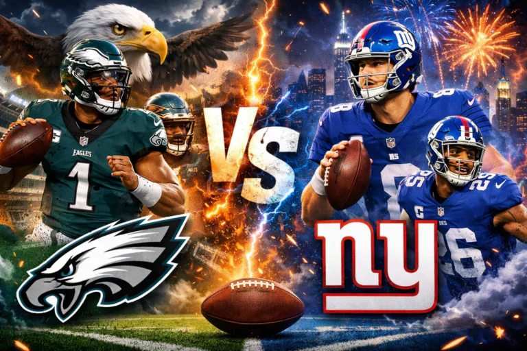 Philadelphia Eagles vs New York Giants Match Player Stats